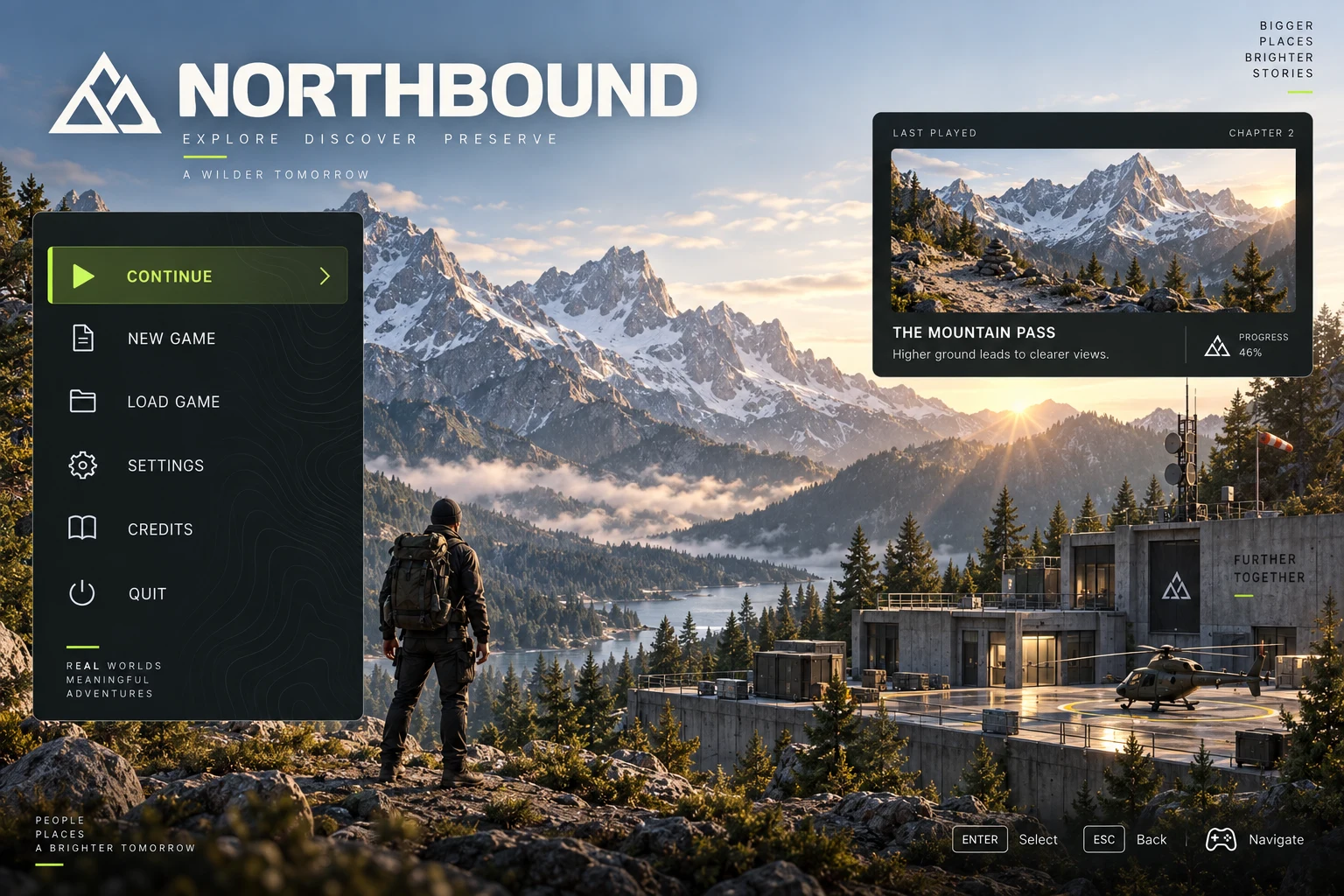 Modern Essentials game interface direction