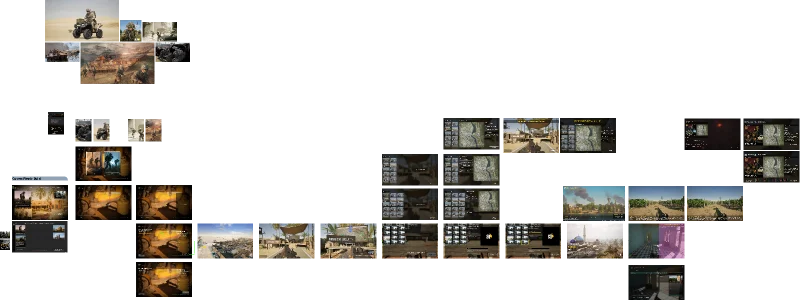 Figma canvas for FIRETEAM: Reference boards leading into screen layouts.