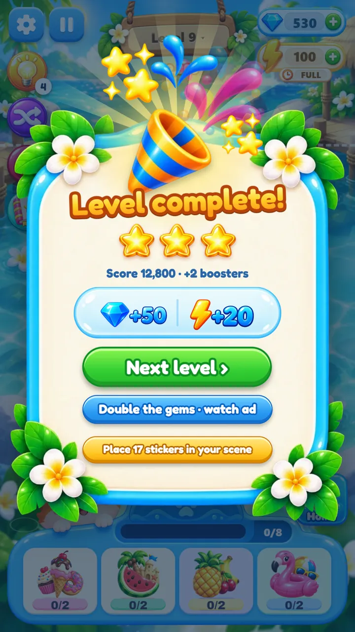 Tropic Tumble screenshot 5