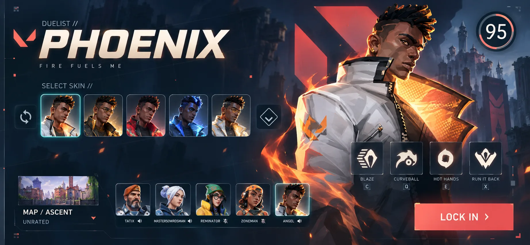 Agent select