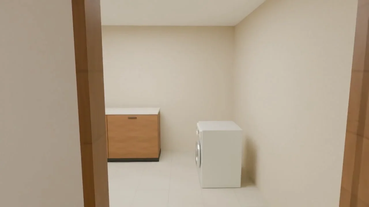 Interior walkthrough of the synthetic real estate demonstration home